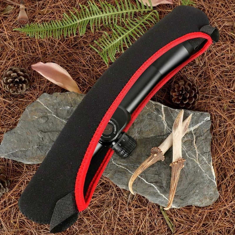 VIOKKO 4 Pack Neoprene Rifle Scope Optics Cover Waterproof Riflescope Optic Protective Bag for Hunting Gun Scope - Image 2